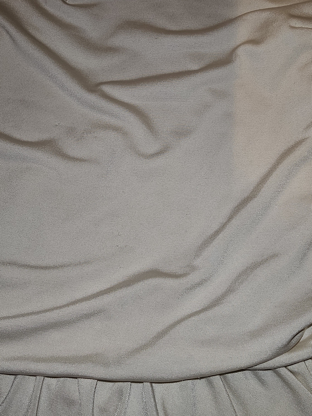 Express Cream/Ivory One-Shoulder Ruffle Tank Top - Picture 5 of 6